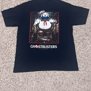 Ghostbusters Black Graphic T-Shirt